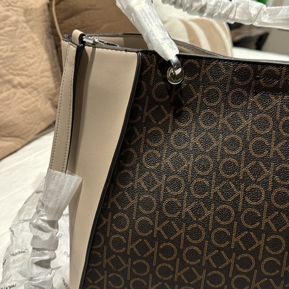 Calvin Klein Garnet Convertible Tote Bag - Picture 6 of 12